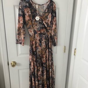 PinkBlush Maternity Maxi Dress